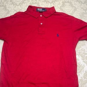 red Polo Ralph Laurn medium
